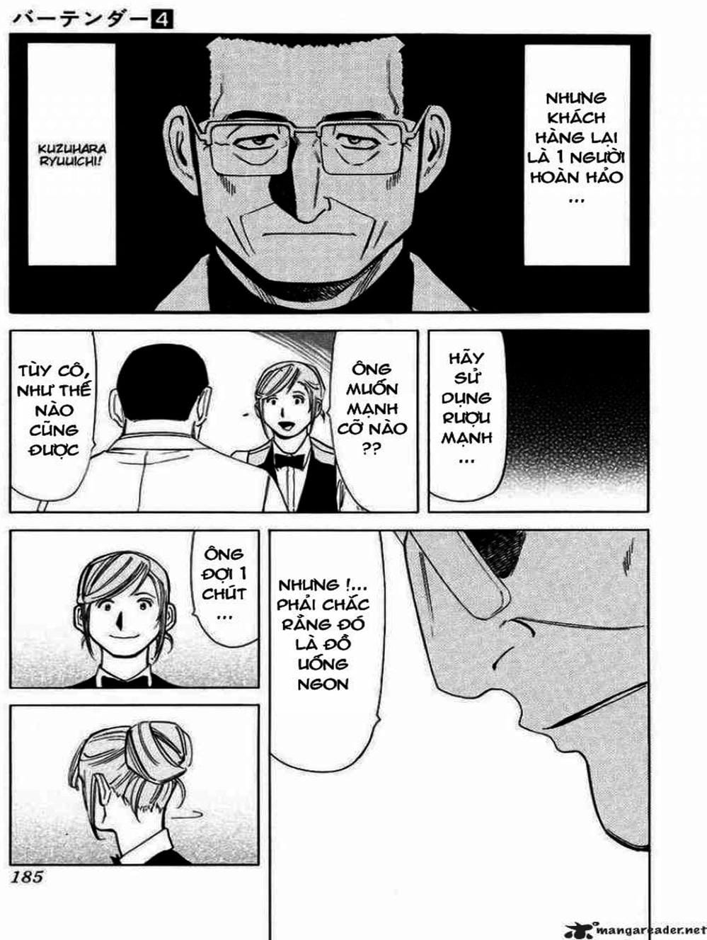 Truyện Tranh Bartender - Người Pha Chế Rượu trang 3