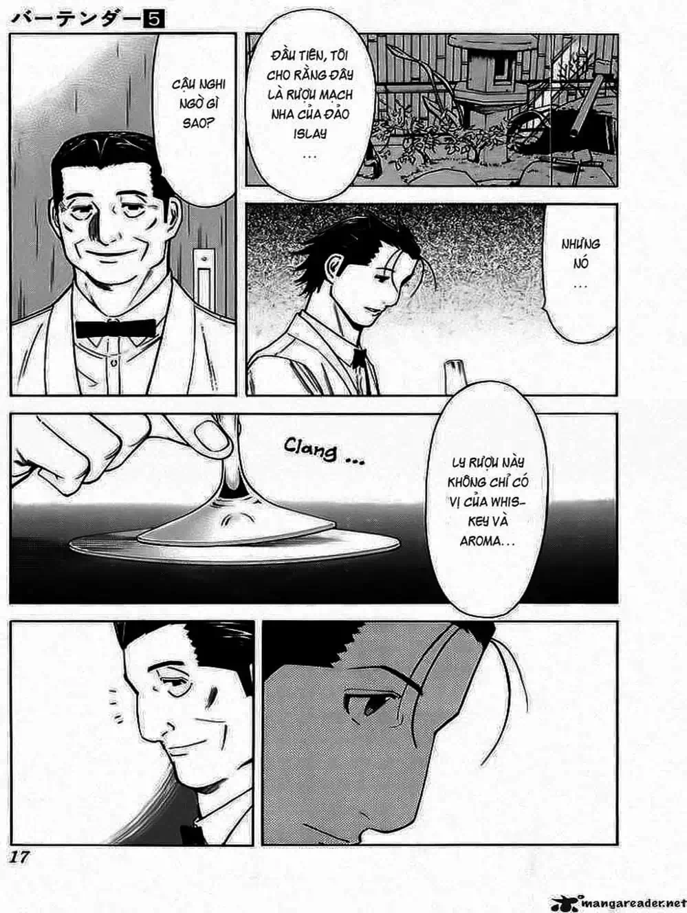 Truyện Tranh Bartender - Người Pha Chế Rượu trang 3