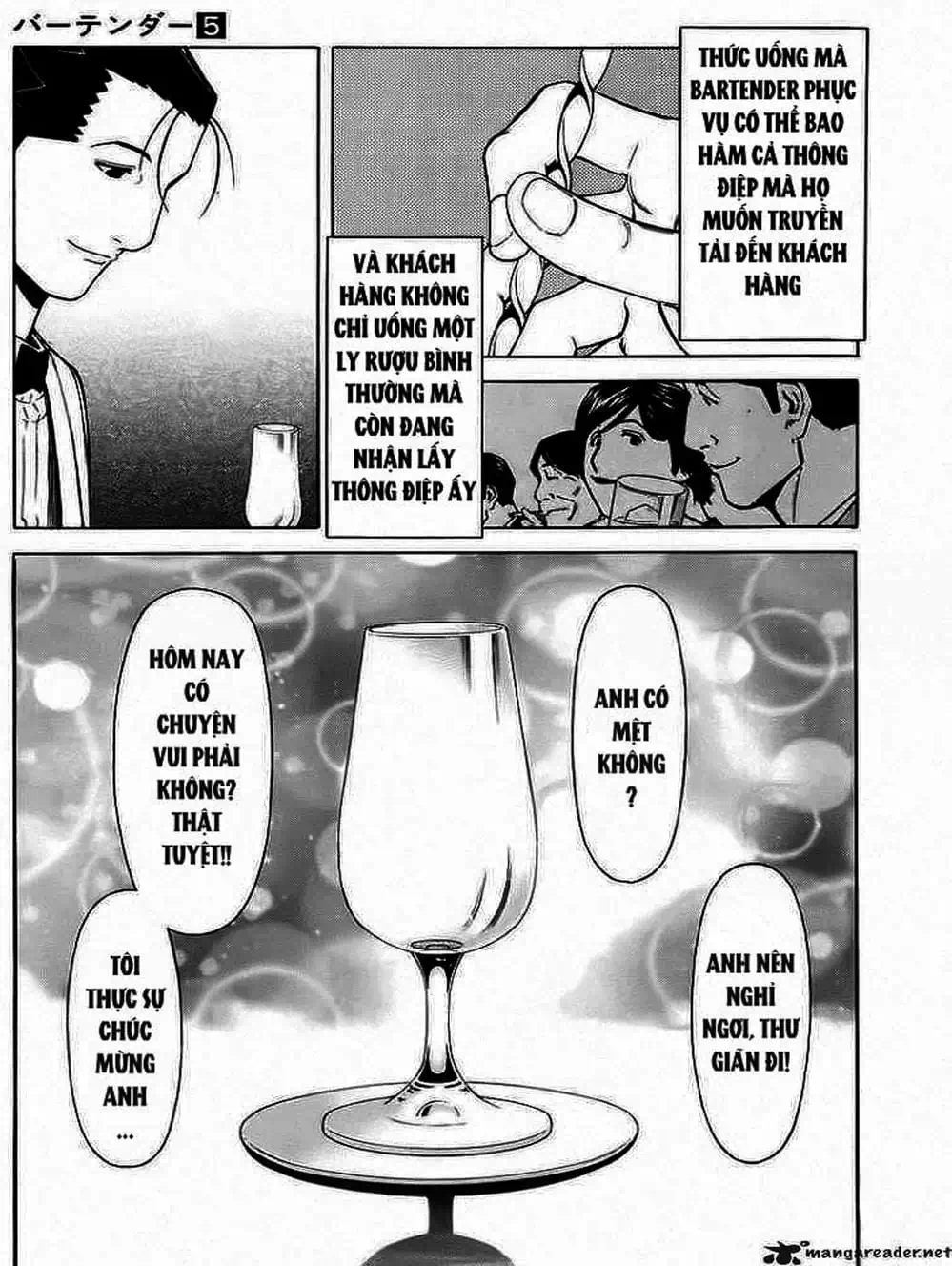 Truyện Tranh Bartender - Người Pha Chế Rượu trang 3