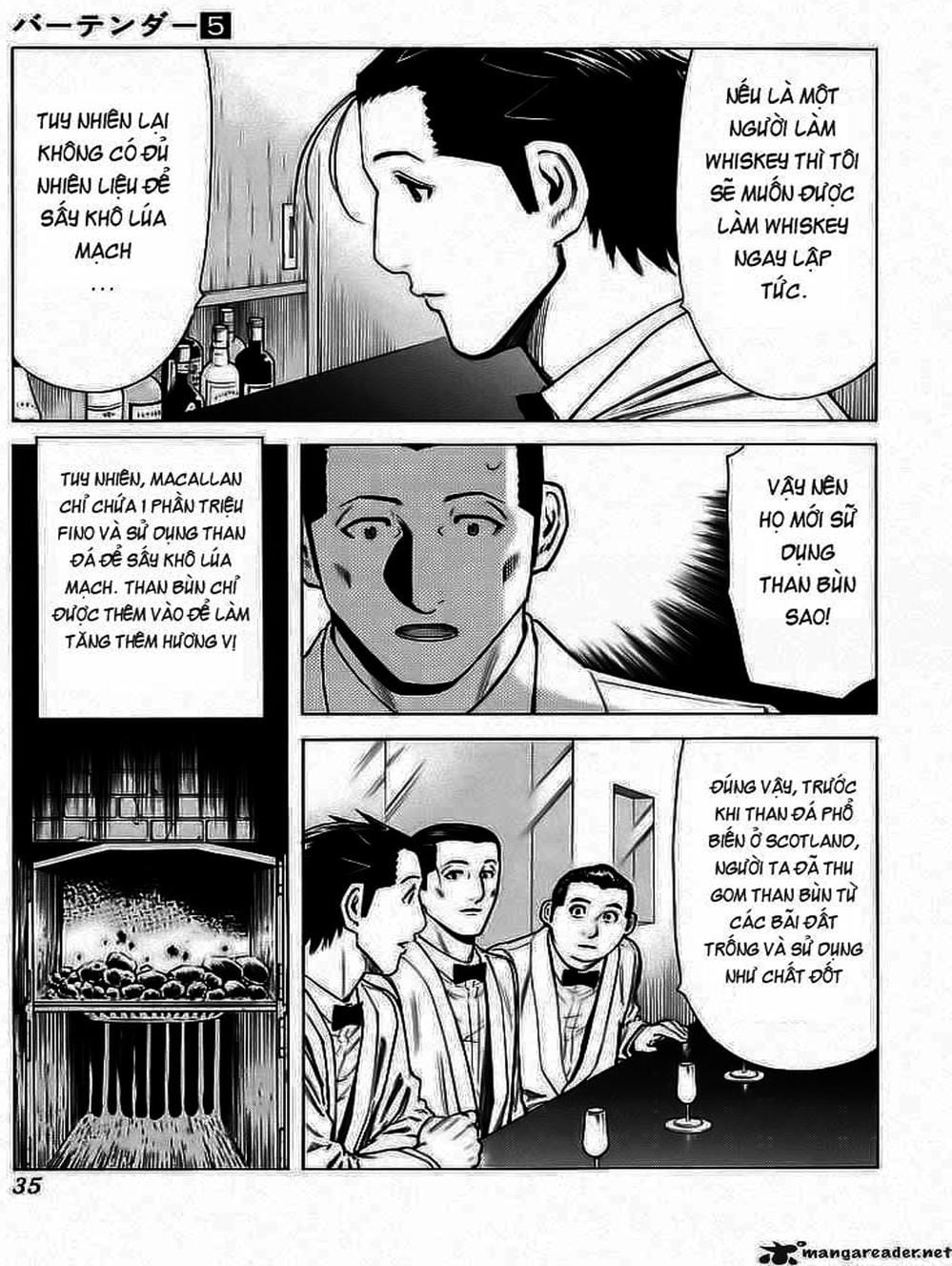 Truyện Tranh Bartender - Người Pha Chế Rượu trang 3