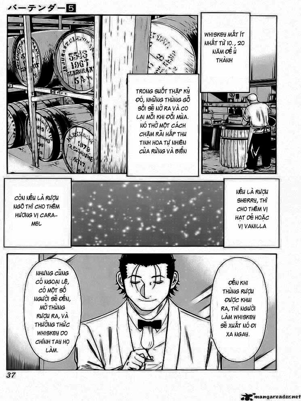 Truyện Tranh Bartender - Người Pha Chế Rượu trang 3