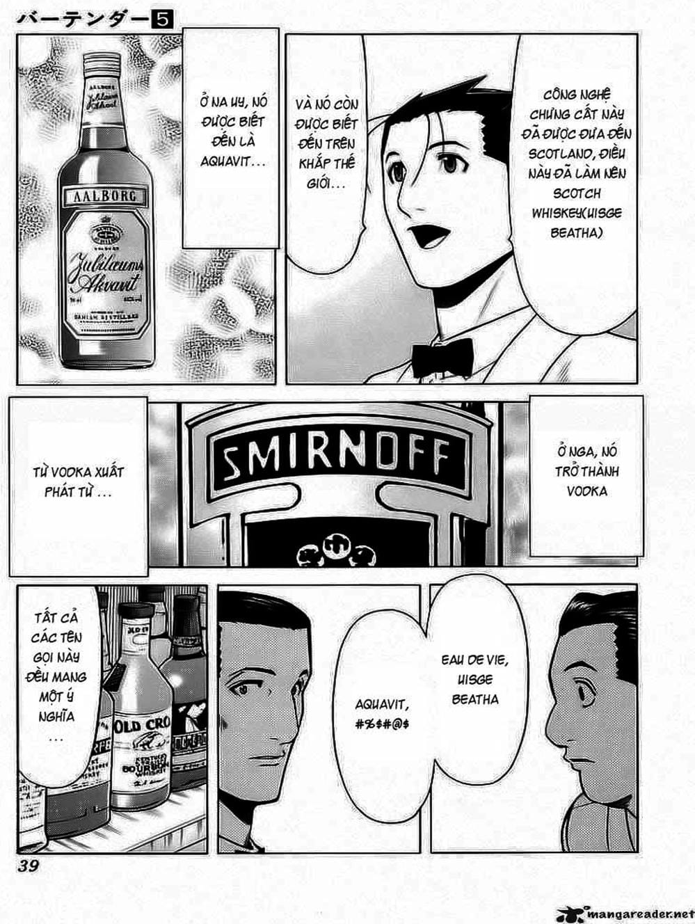 Truyện Tranh Bartender - Người Pha Chế Rượu trang 3
