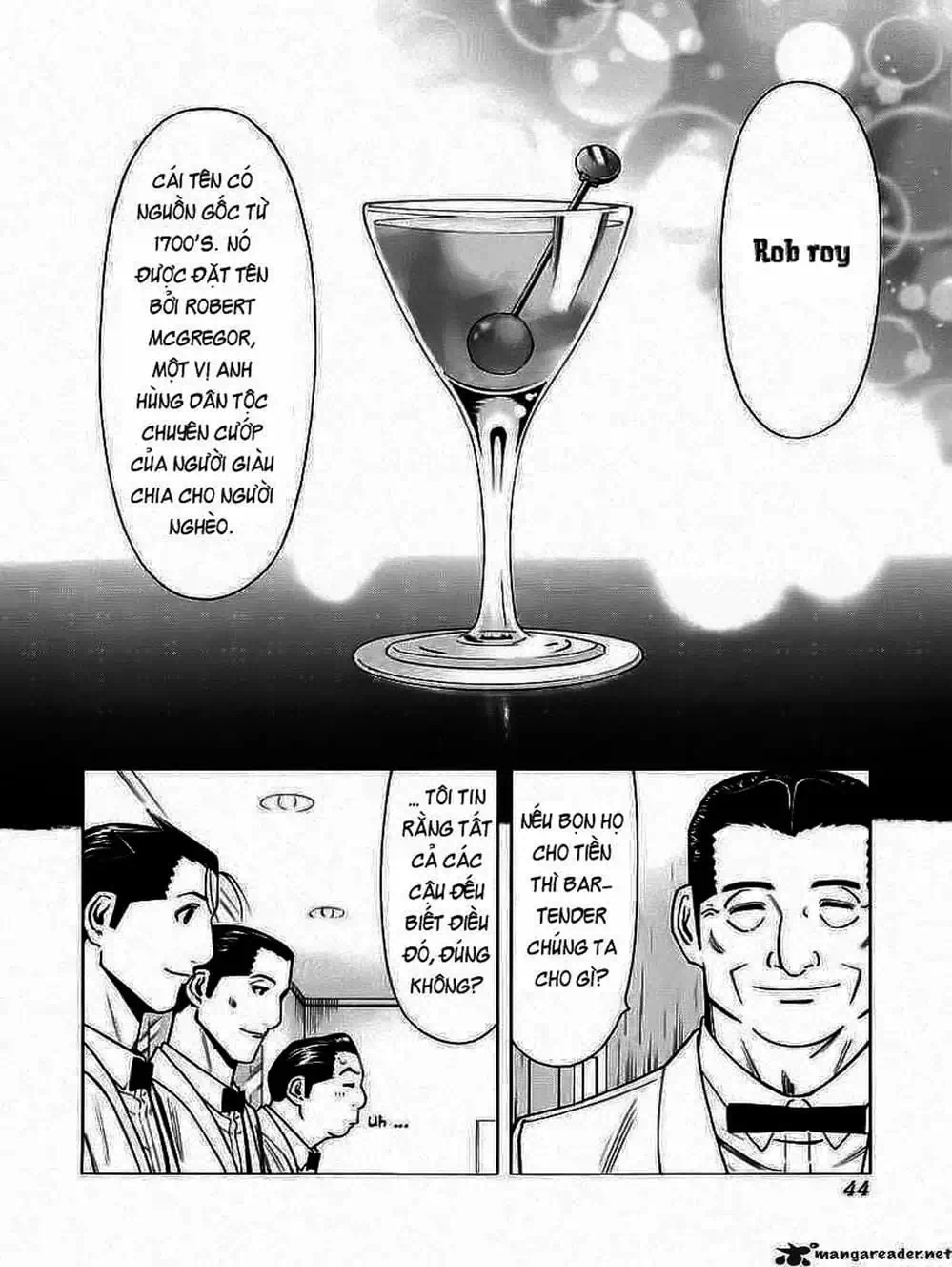 Truyện Tranh Bartender - Người Pha Chế Rượu trang 3