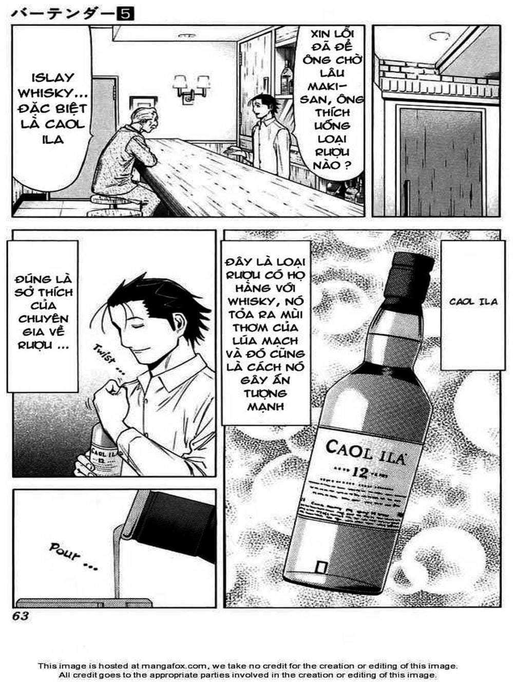 Truyện Tranh Bartender - Người Pha Chế Rượu trang 3