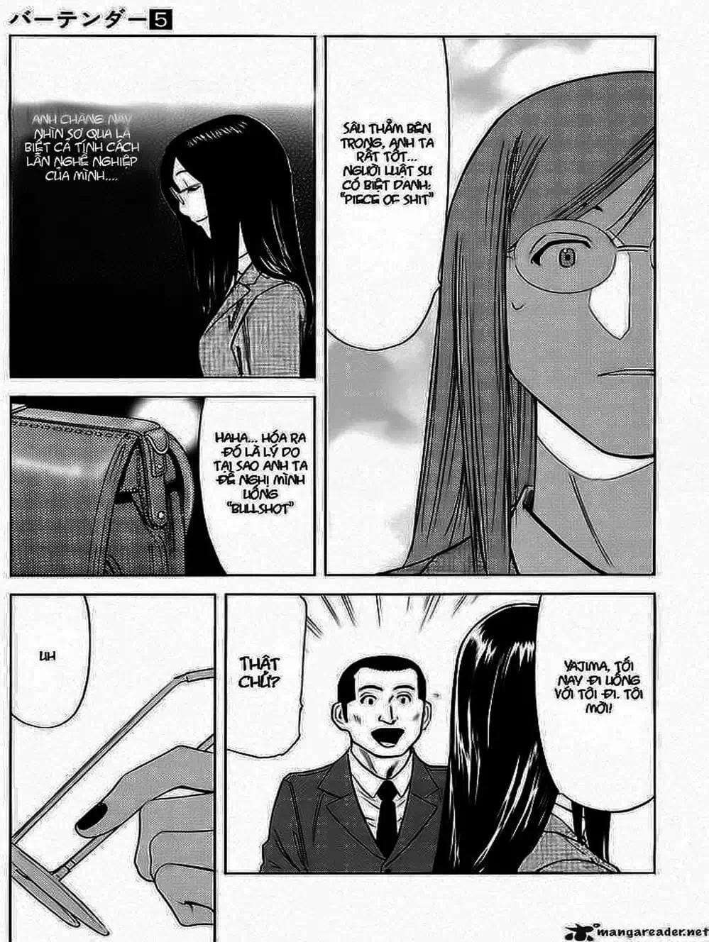 Truyện Tranh Bartender - Người Pha Chế Rượu trang 3