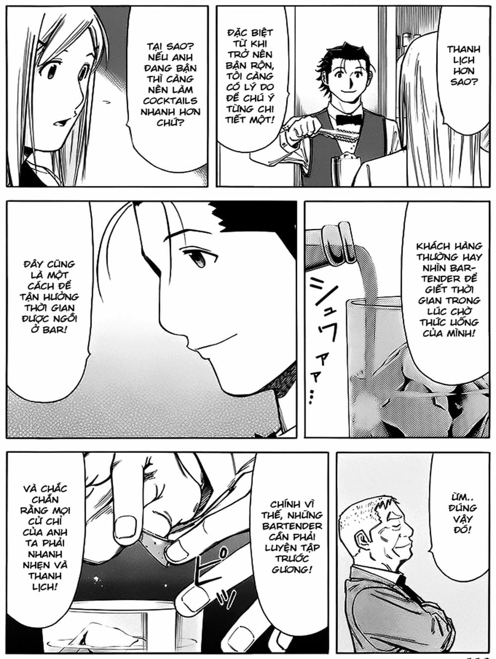 Truyện Tranh Bartender - Người Pha Chế Rượu trang 3