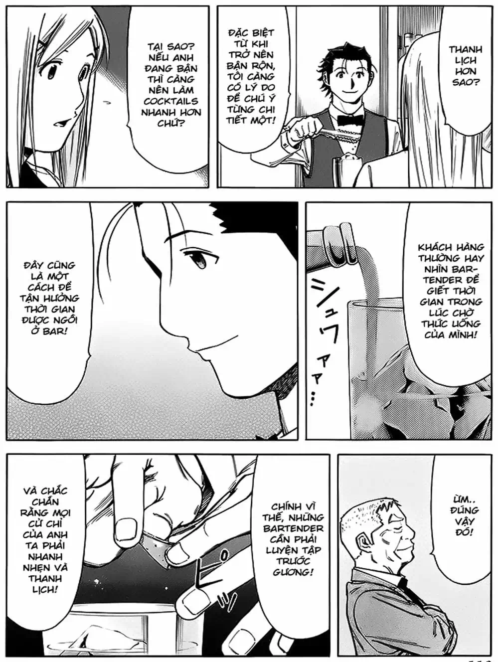 Truyện Tranh Bartender - Người Pha Chế Rượu trang 3