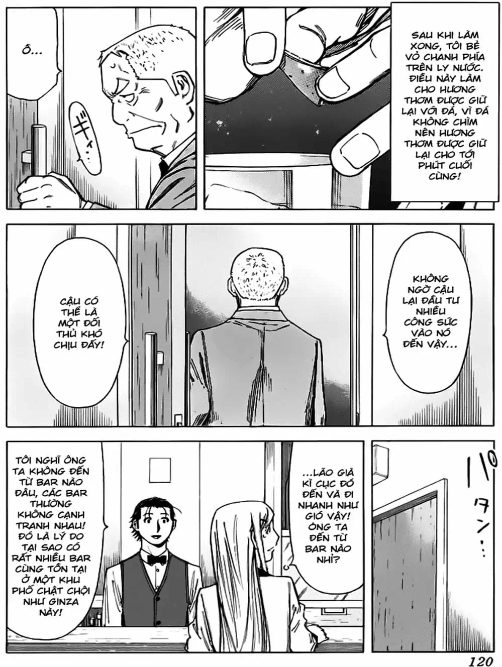 Truyện Tranh Bartender - Người Pha Chế Rượu trang 3