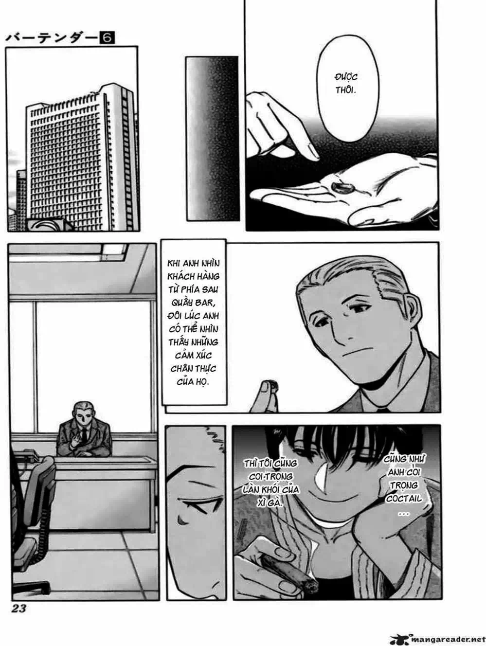 Truyện Tranh Bartender - Người Pha Chế Rượu trang 3