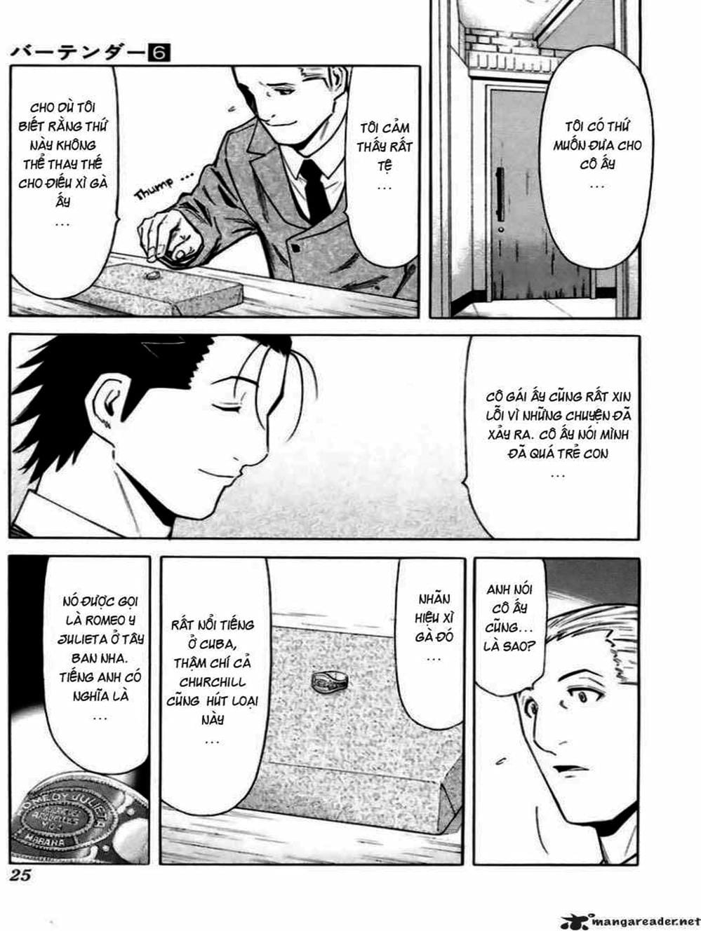 Truyện Tranh Bartender - Người Pha Chế Rượu trang 3