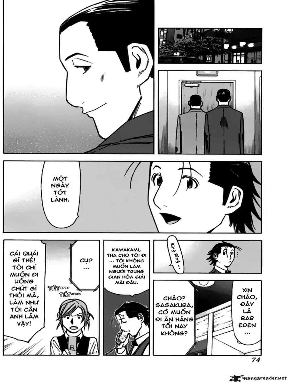 Truyện Tranh Bartender - Người Pha Chế Rượu trang 3