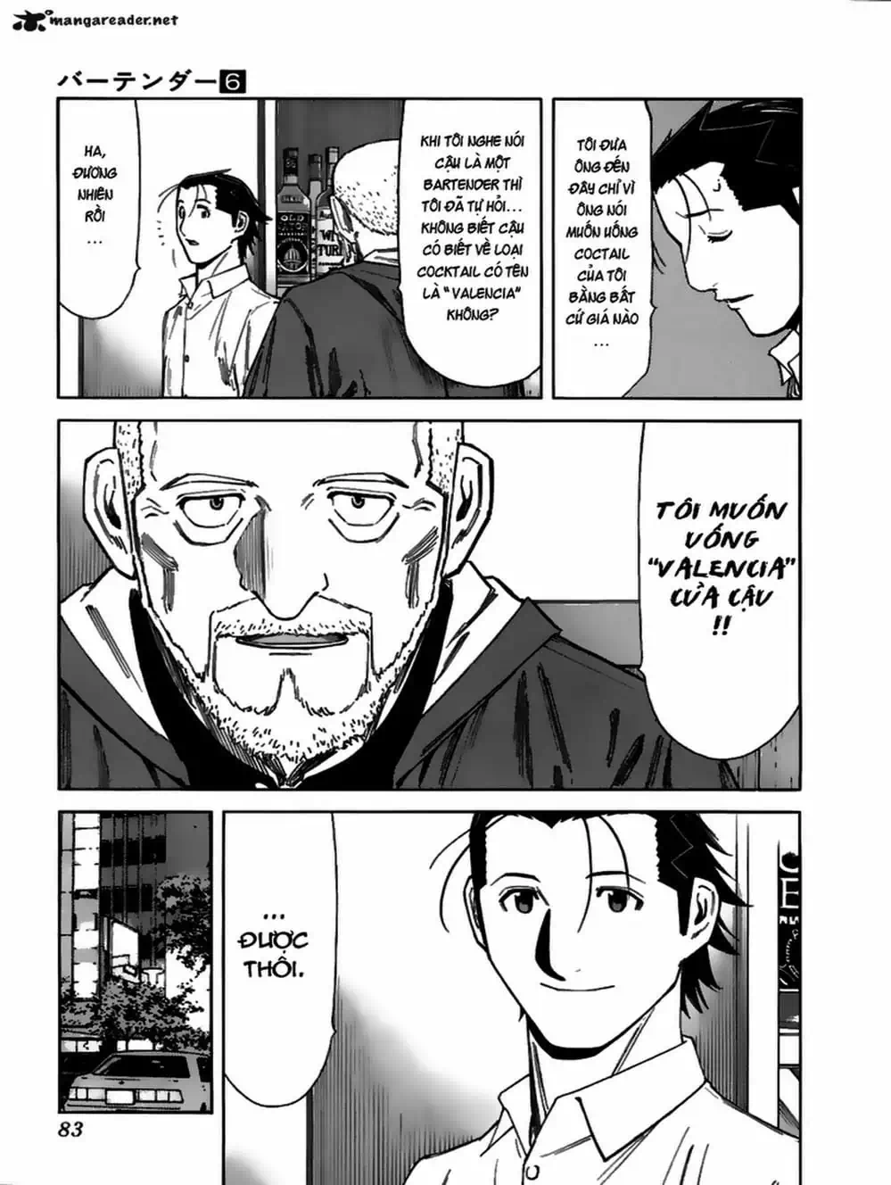 Truyện Tranh Bartender - Người Pha Chế Rượu trang 3