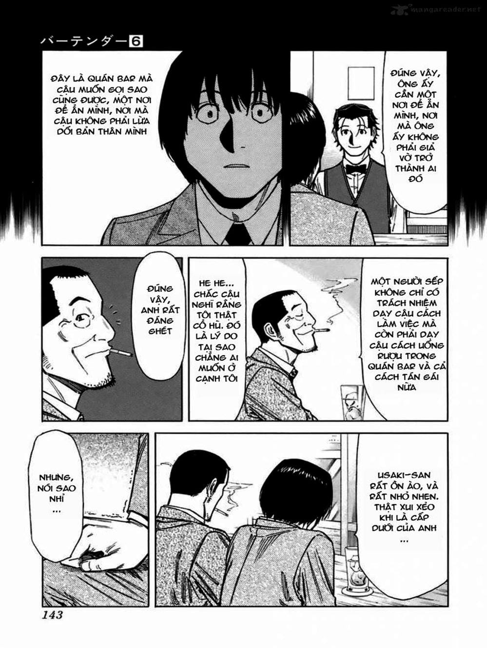 Truyện Tranh Bartender - Người Pha Chế Rượu trang 3
