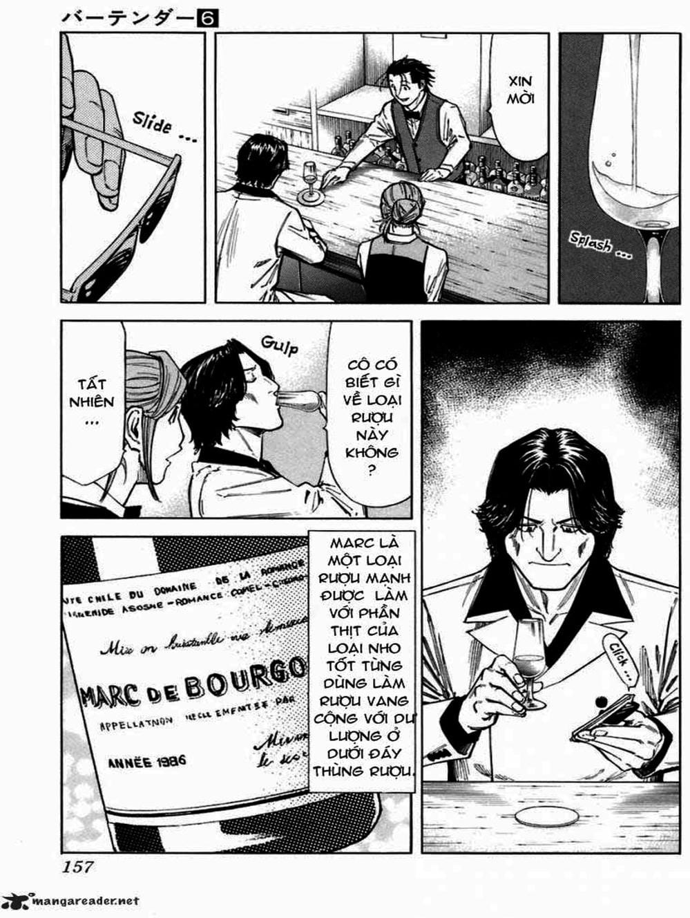 Truyện Tranh Bartender - Người Pha Chế Rượu trang 3