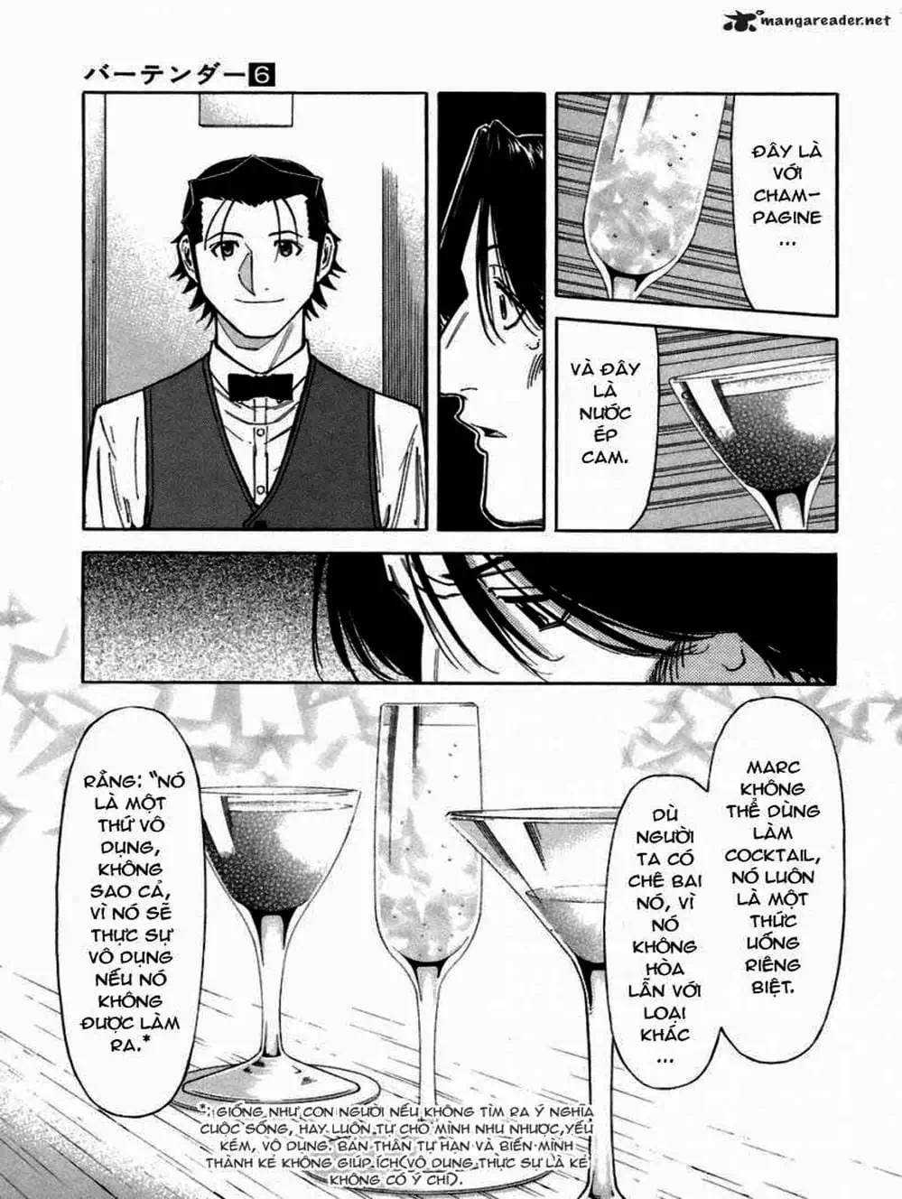 Truyện Tranh Bartender - Người Pha Chế Rượu trang 3