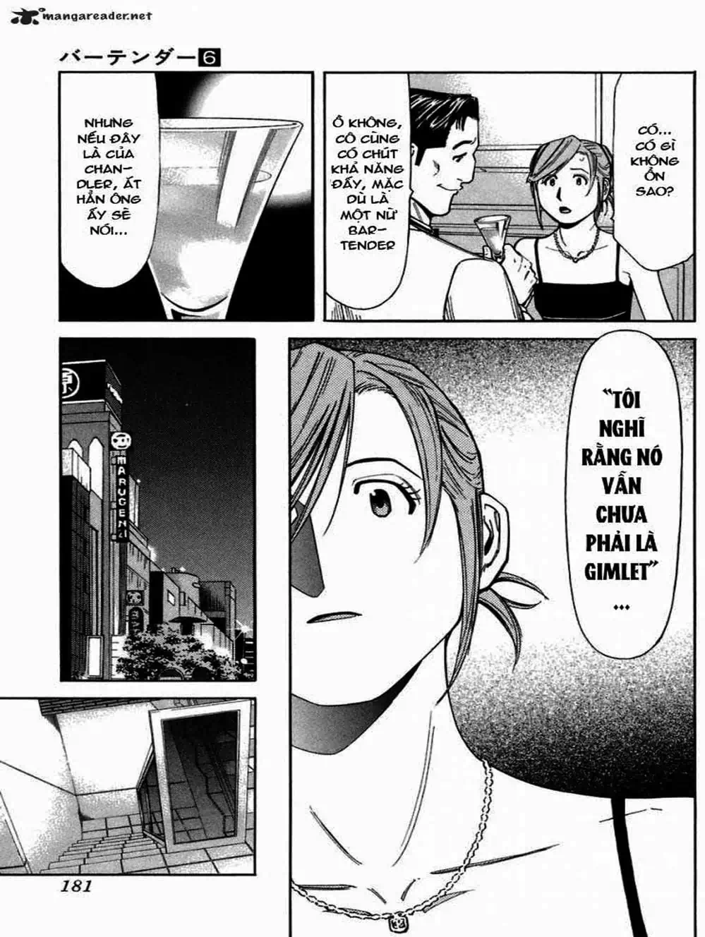 Truyện Tranh Bartender - Người Pha Chế Rượu trang 3