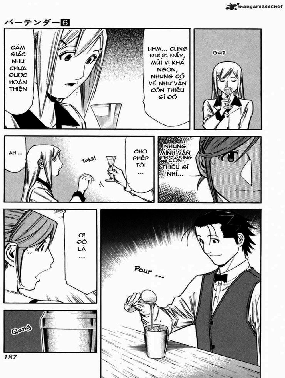 Truyện Tranh Bartender - Người Pha Chế Rượu trang 3