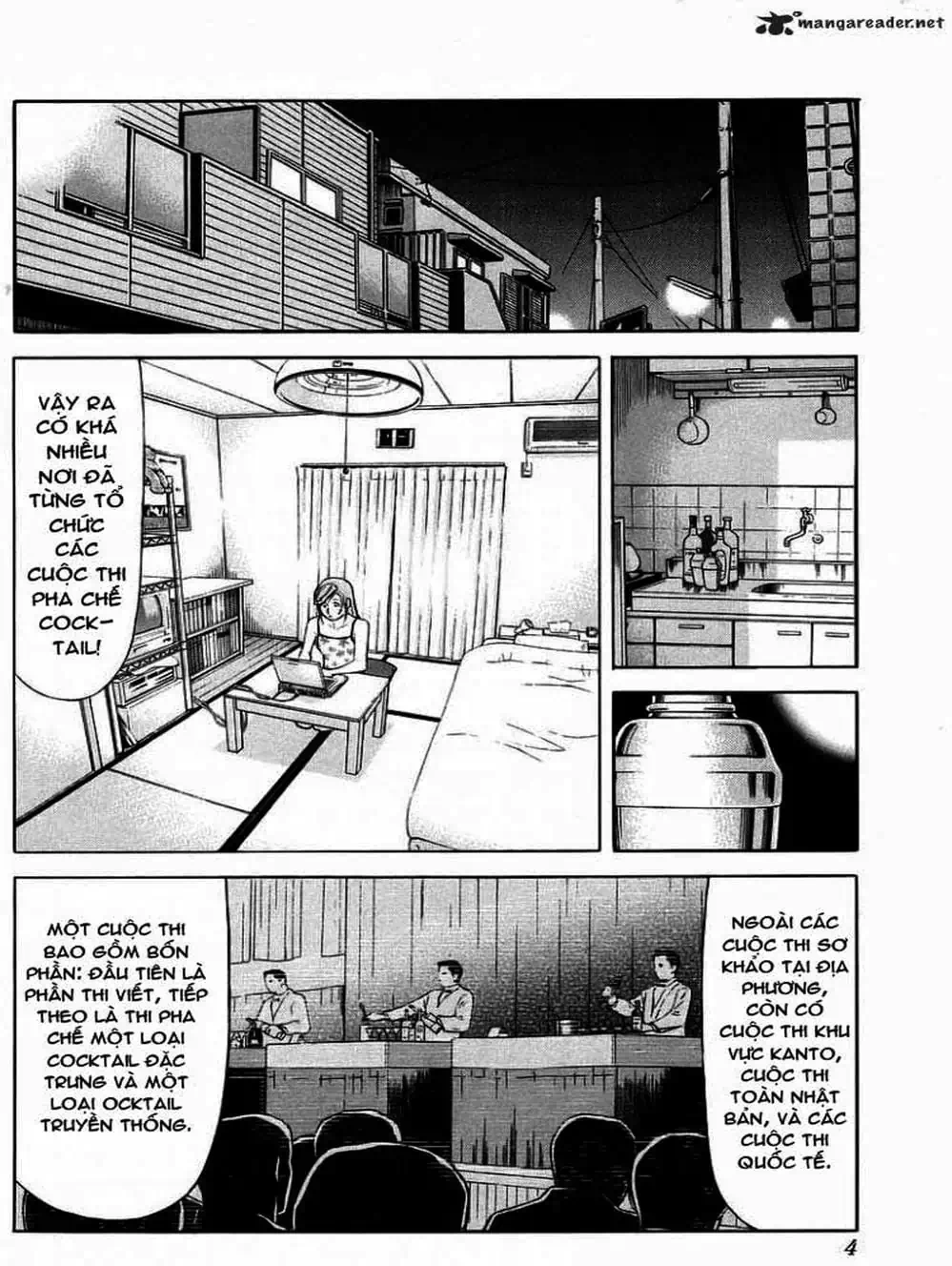 Truyện Tranh Bartender - Người Pha Chế Rượu trang 3