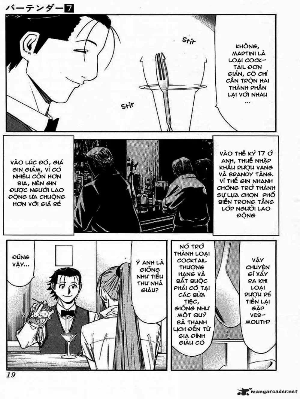 Truyện Tranh Bartender - Người Pha Chế Rượu trang 3