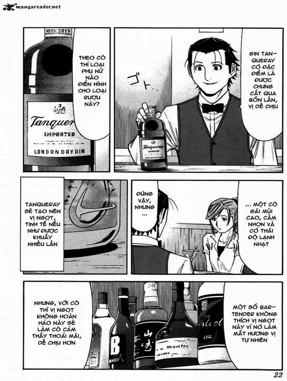 Truyện Tranh Bartender - Người Pha Chế Rượu trang 3