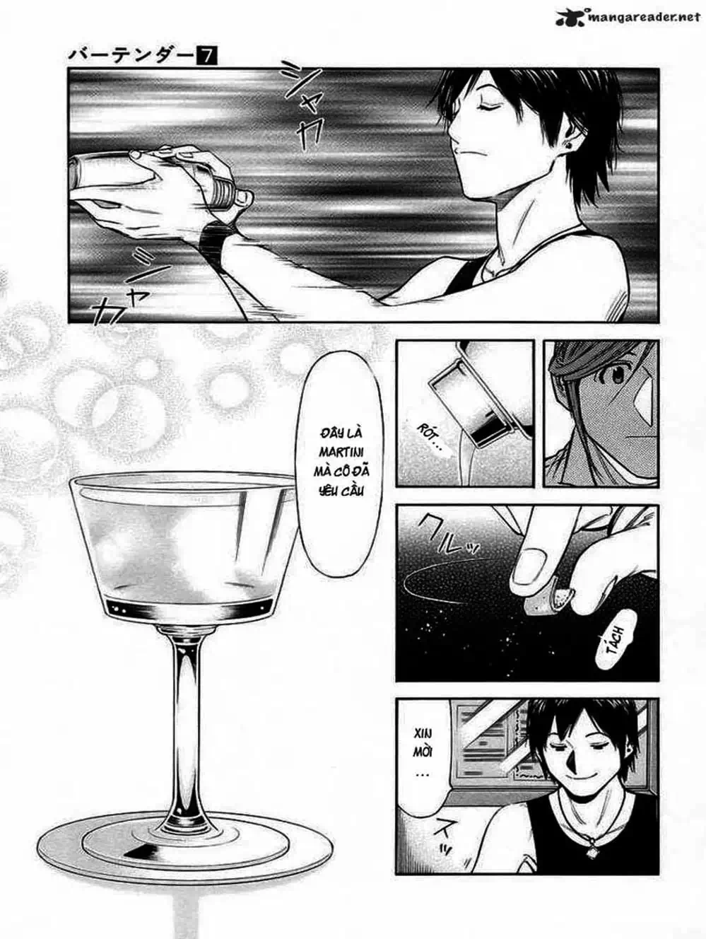 Truyện Tranh Bartender - Người Pha Chế Rượu trang 3