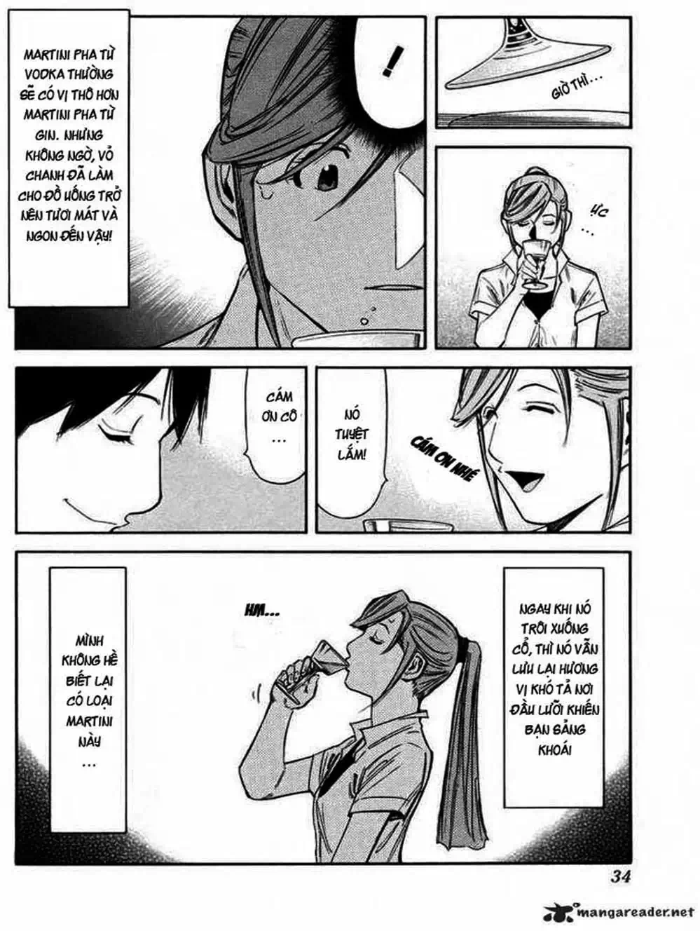 Truyện Tranh Bartender - Người Pha Chế Rượu trang 3