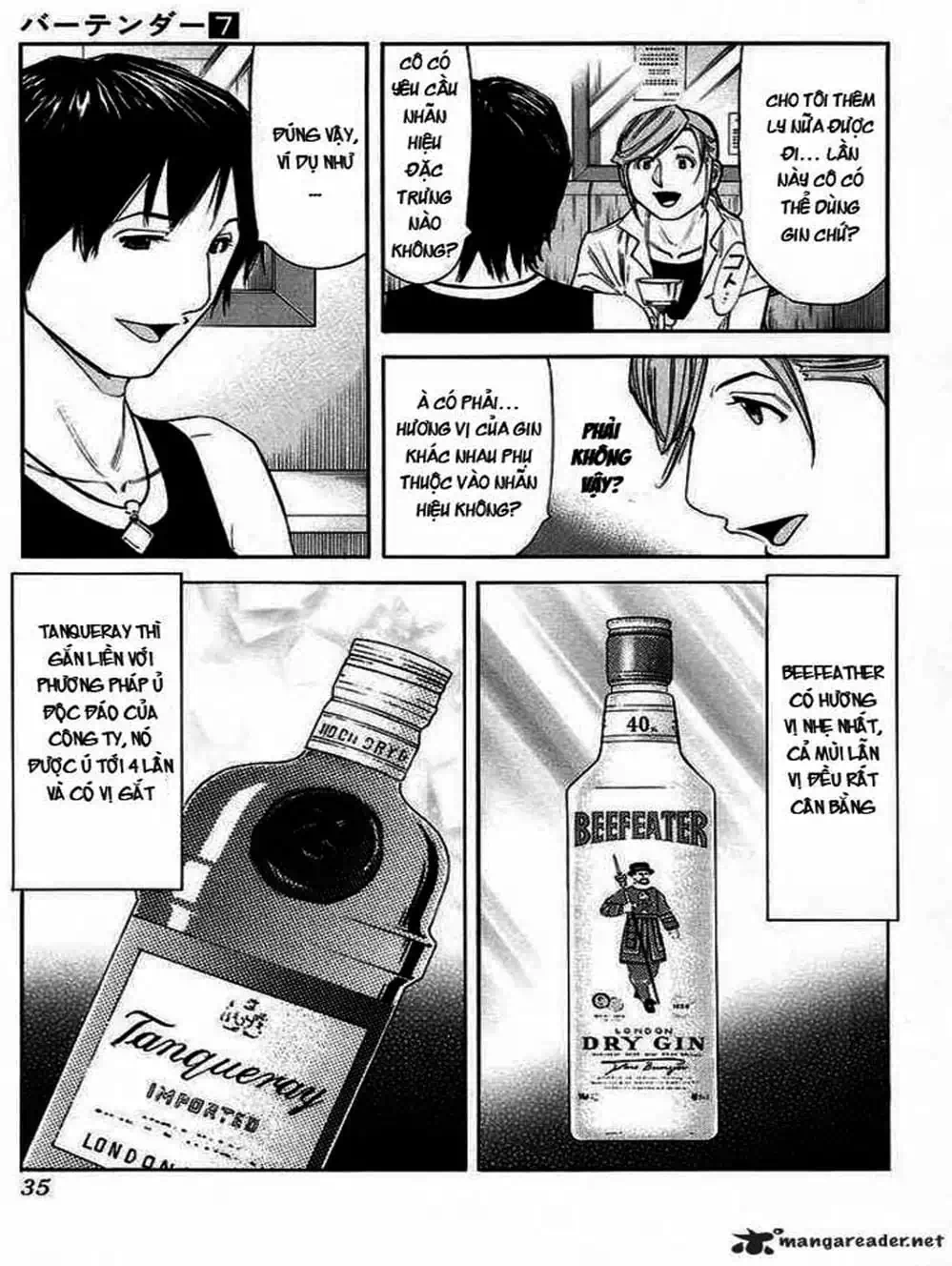 Truyện Tranh Bartender - Người Pha Chế Rượu trang 3