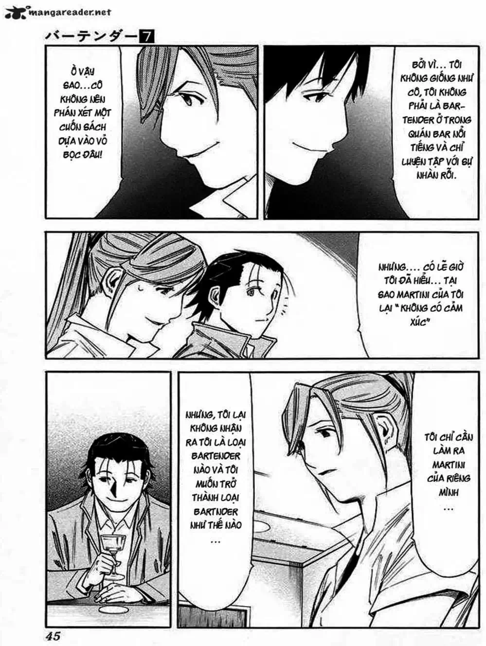 Truyện Tranh Bartender - Người Pha Chế Rượu trang 3