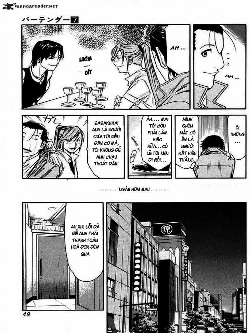 Truyện Tranh Bartender - Người Pha Chế Rượu trang 3
