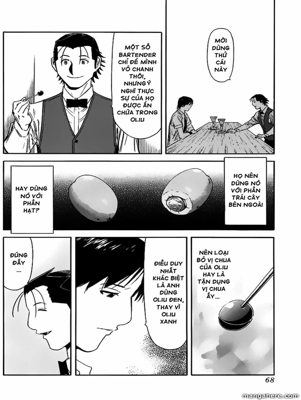 Truyện Tranh Bartender - Người Pha Chế Rượu trang 3
