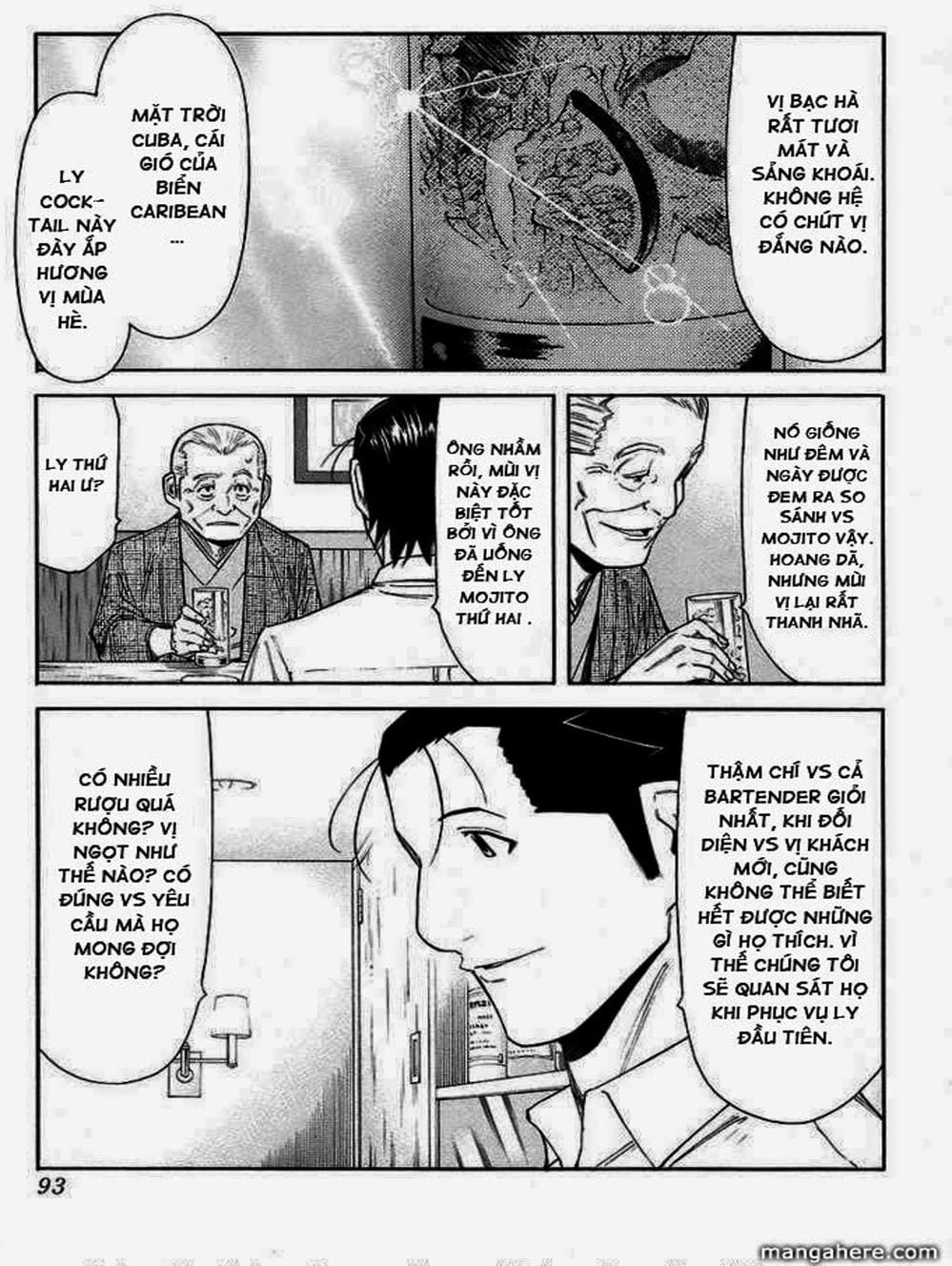 Truyện Tranh Bartender - Người Pha Chế Rượu trang 3