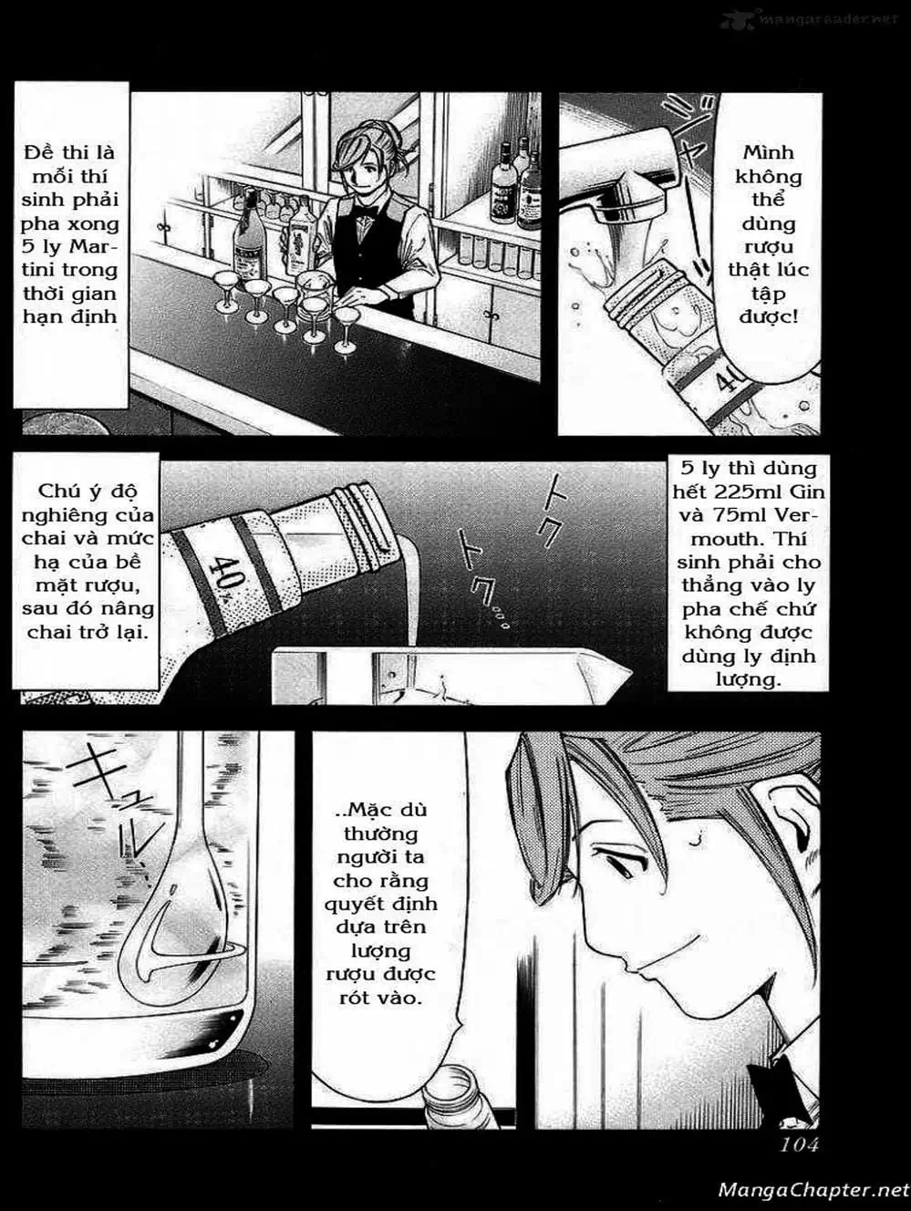Truyện Tranh Bartender - Người Pha Chế Rượu trang 3