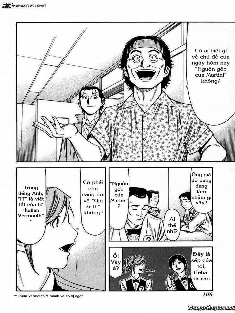Truyện Tranh Bartender - Người Pha Chế Rượu trang 3
