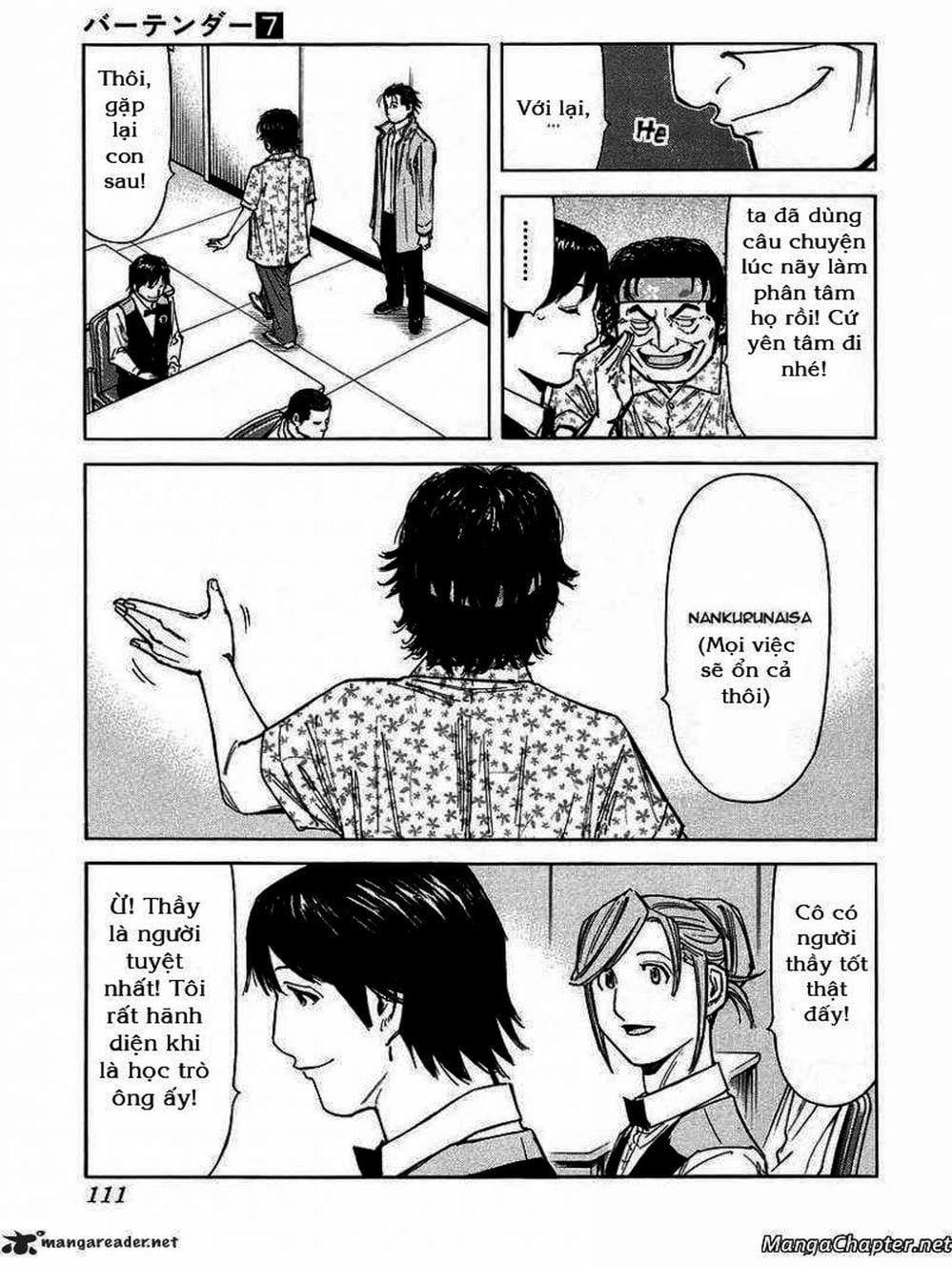 Truyện Tranh Bartender - Người Pha Chế Rượu trang 3