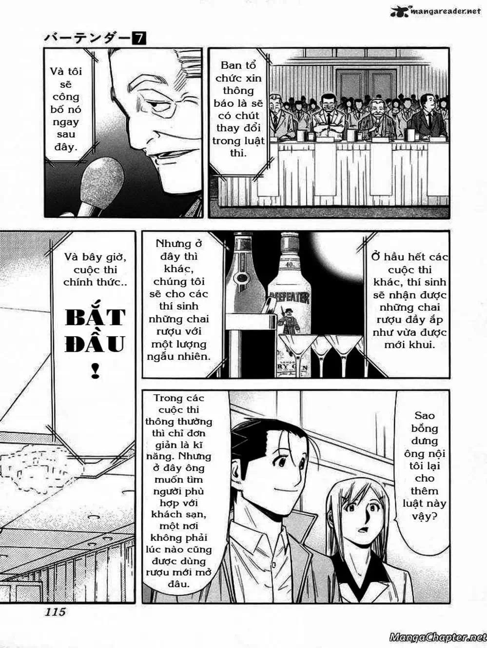 Truyện Tranh Bartender - Người Pha Chế Rượu trang 3