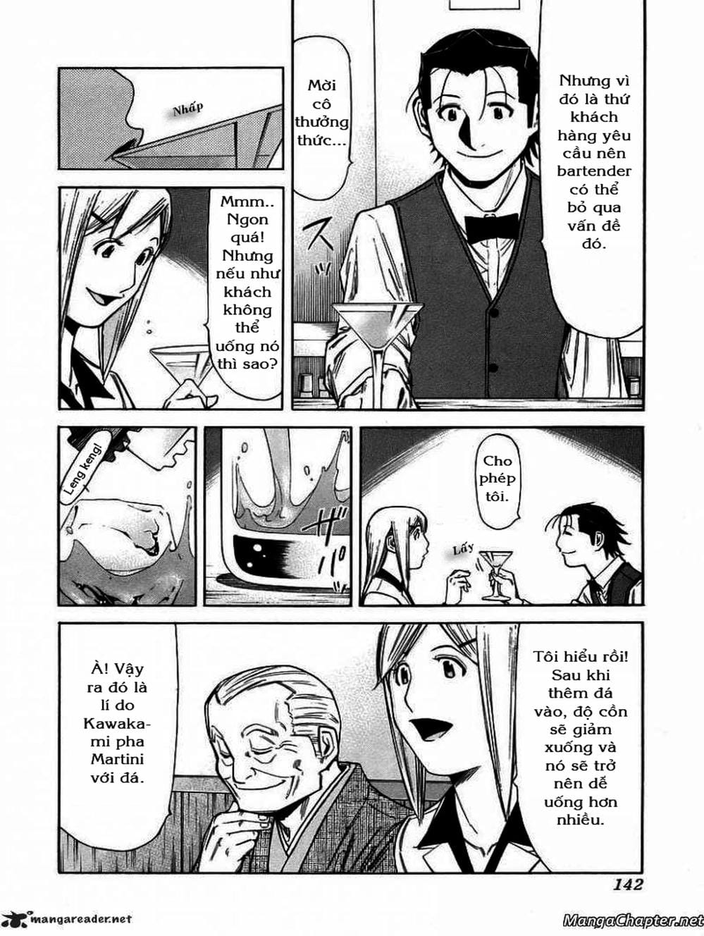 Truyện Tranh Bartender - Người Pha Chế Rượu trang 3
