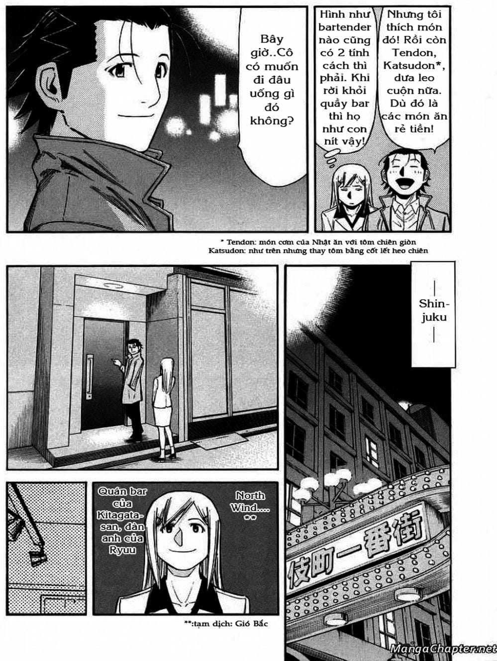 Truyện Tranh Bartender - Người Pha Chế Rượu trang 3