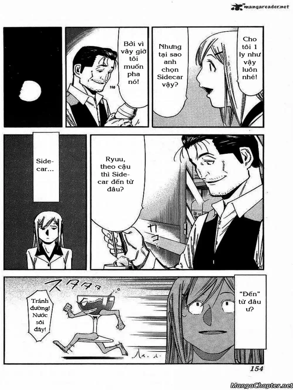 Truyện Tranh Bartender - Người Pha Chế Rượu trang 3