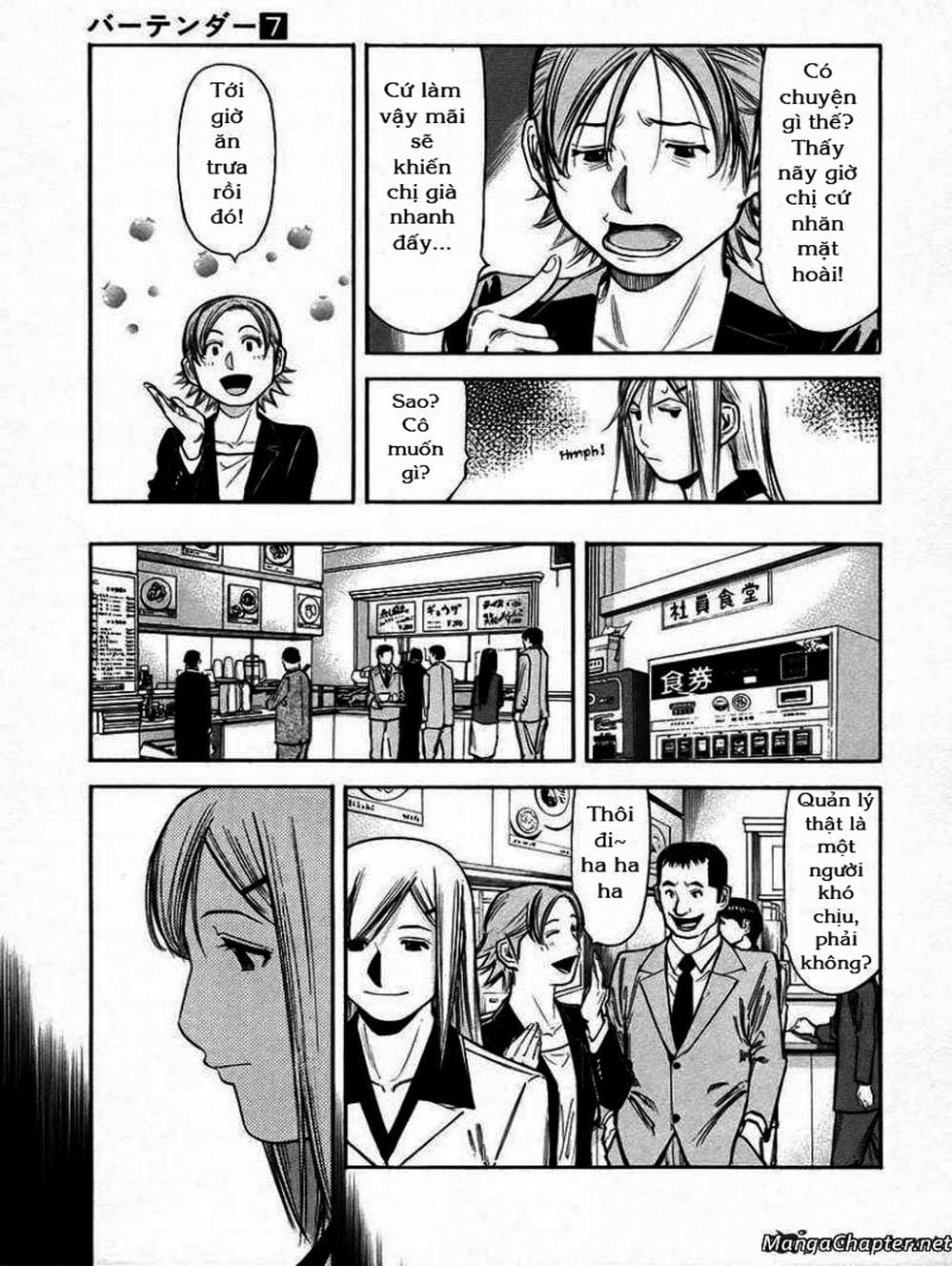 Truyện Tranh Bartender - Người Pha Chế Rượu trang 3