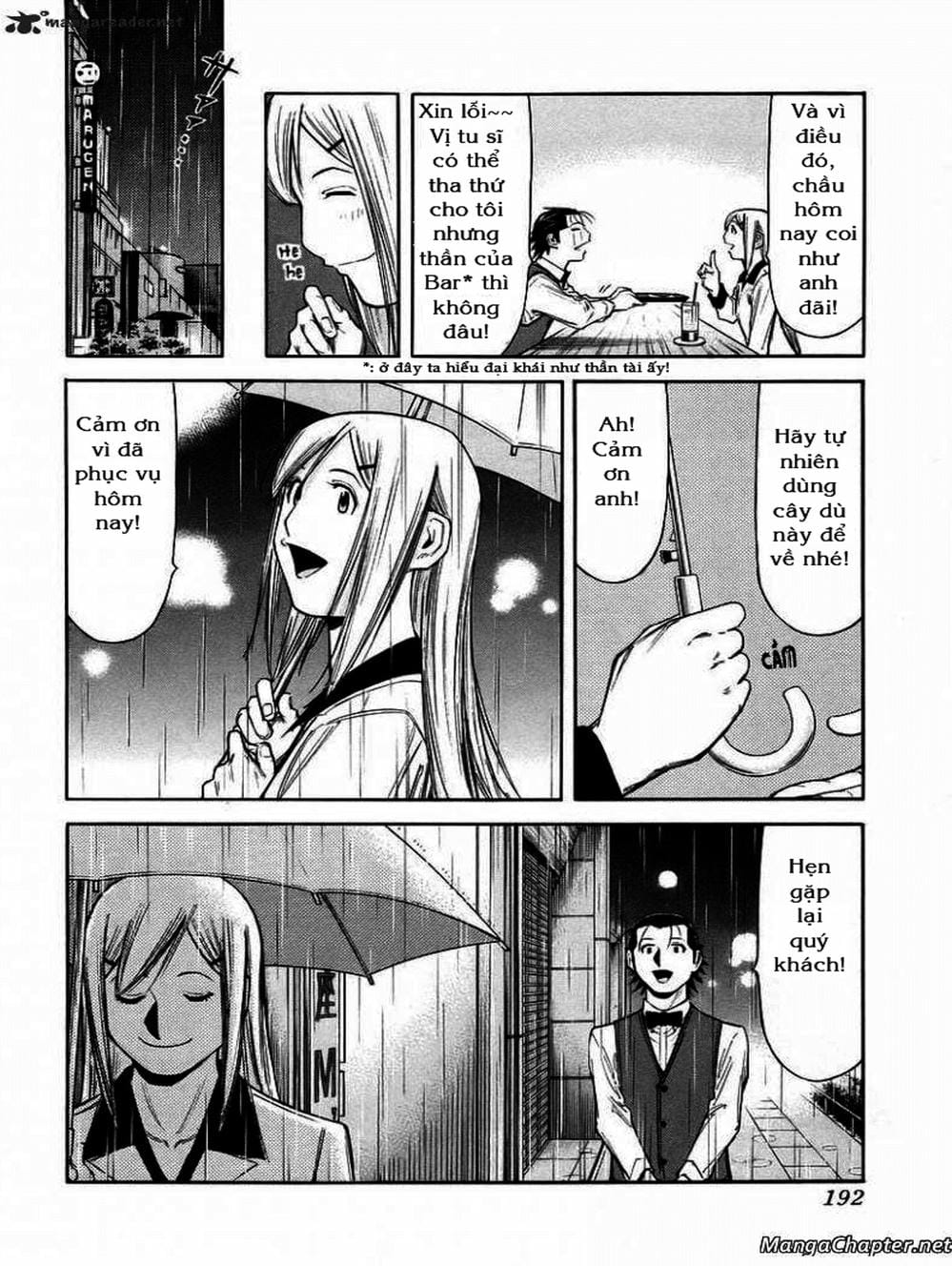 Truyện Tranh Bartender - Người Pha Chế Rượu trang 3