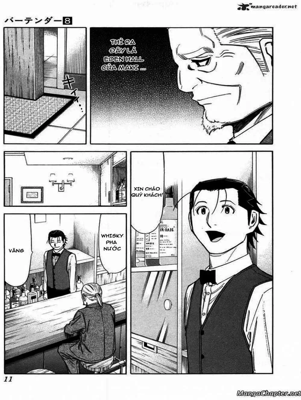 Truyện Tranh Bartender - Người Pha Chế Rượu trang 3