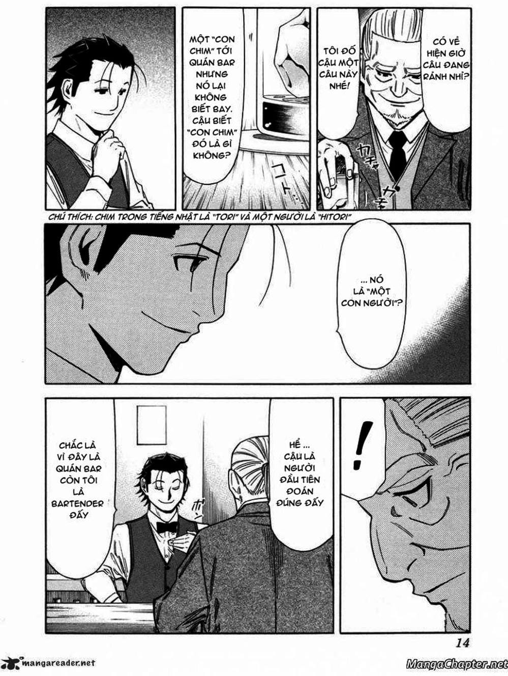 Truyện Tranh Bartender - Người Pha Chế Rượu trang 3