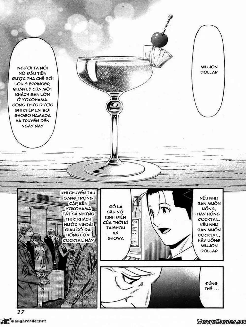 Truyện Tranh Bartender - Người Pha Chế Rượu trang 3