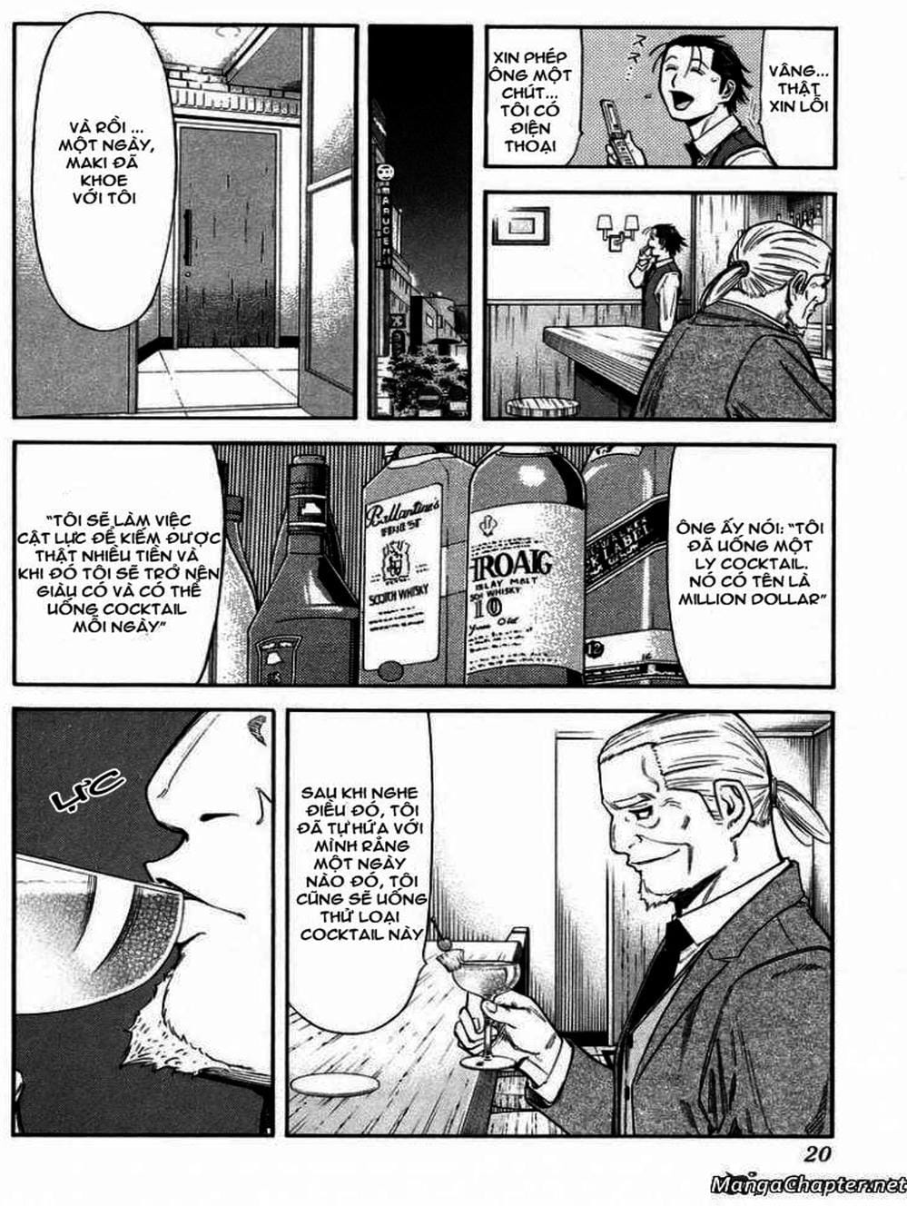 Truyện Tranh Bartender - Người Pha Chế Rượu trang 3