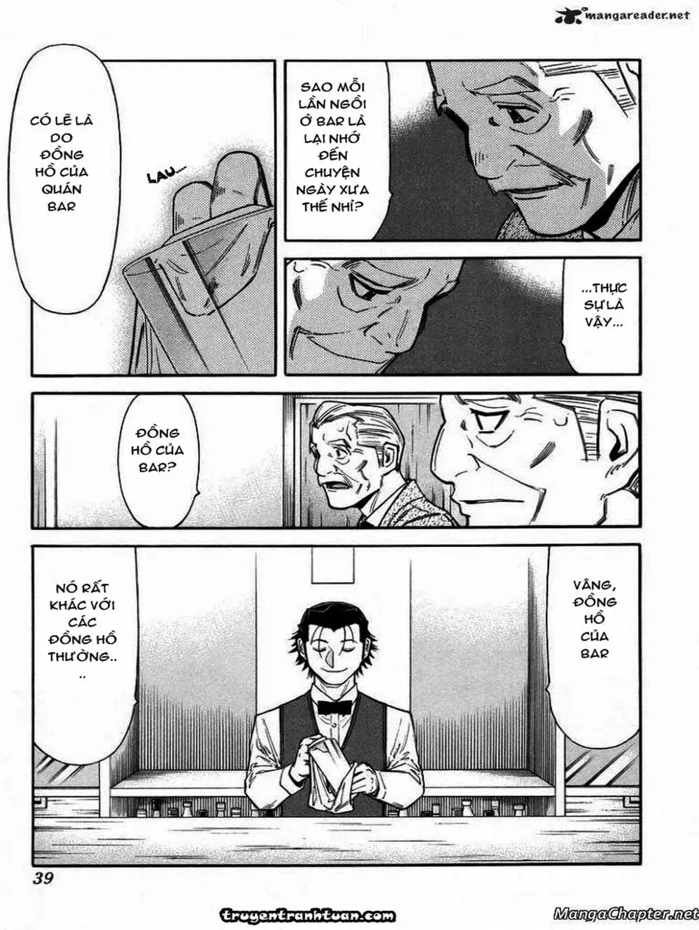 Truyện Tranh Bartender - Người Pha Chế Rượu trang 3