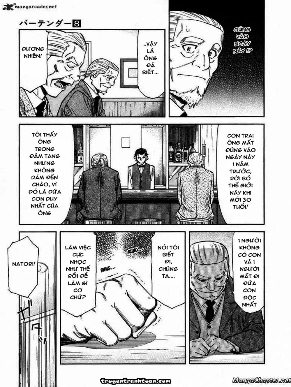 Truyện Tranh Bartender - Người Pha Chế Rượu trang 3