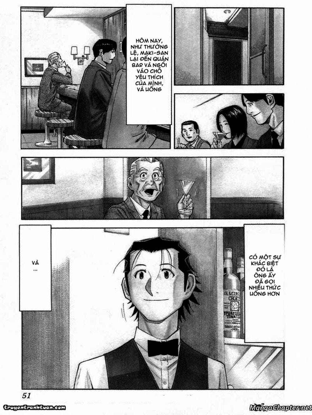 Truyện Tranh Bartender - Người Pha Chế Rượu trang 3