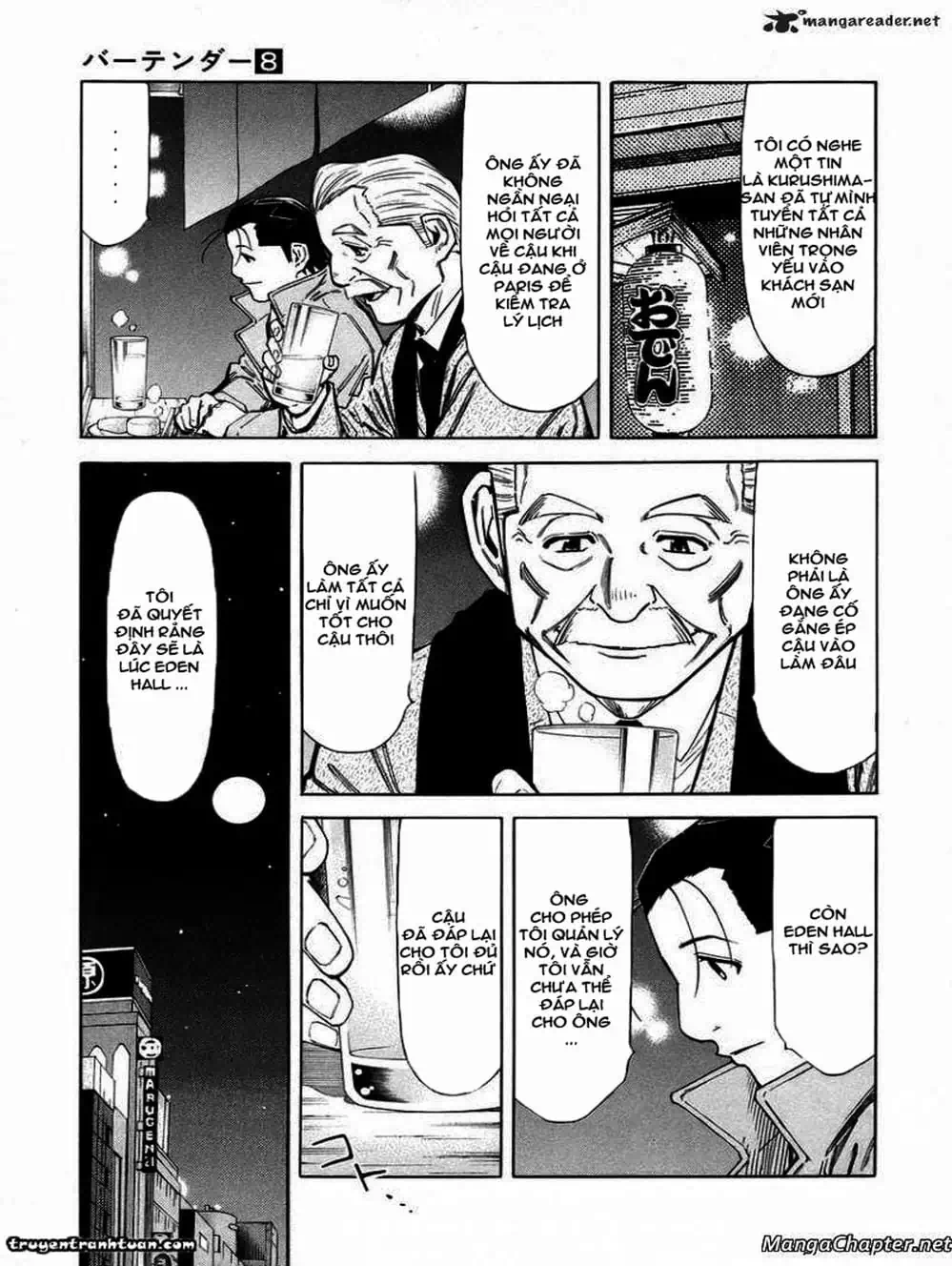 Truyện Tranh Bartender - Người Pha Chế Rượu trang 3