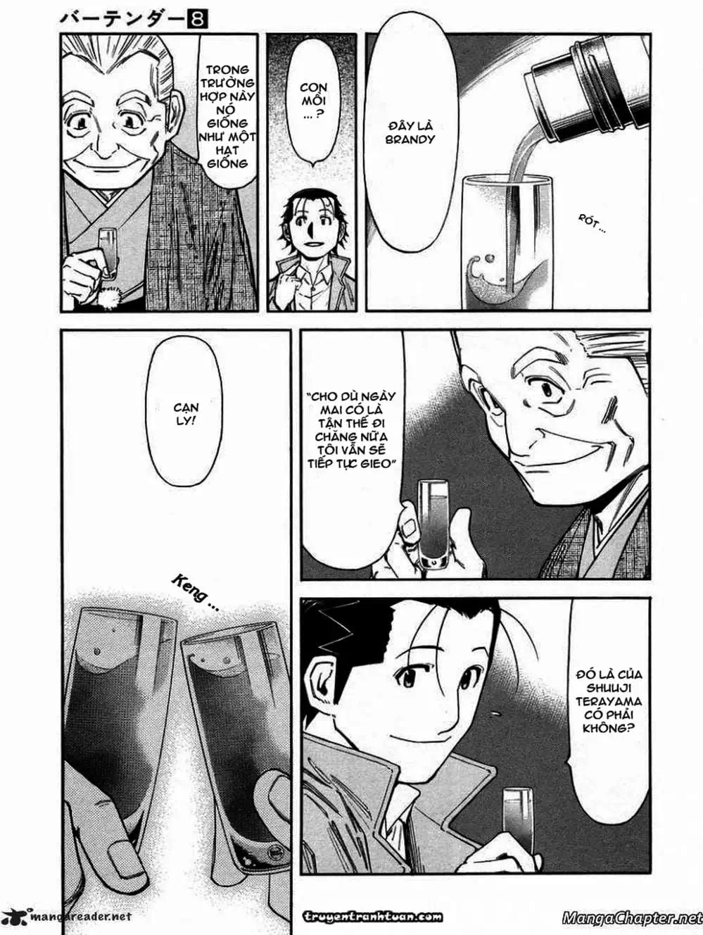 Truyện Tranh Bartender - Người Pha Chế Rượu trang 3