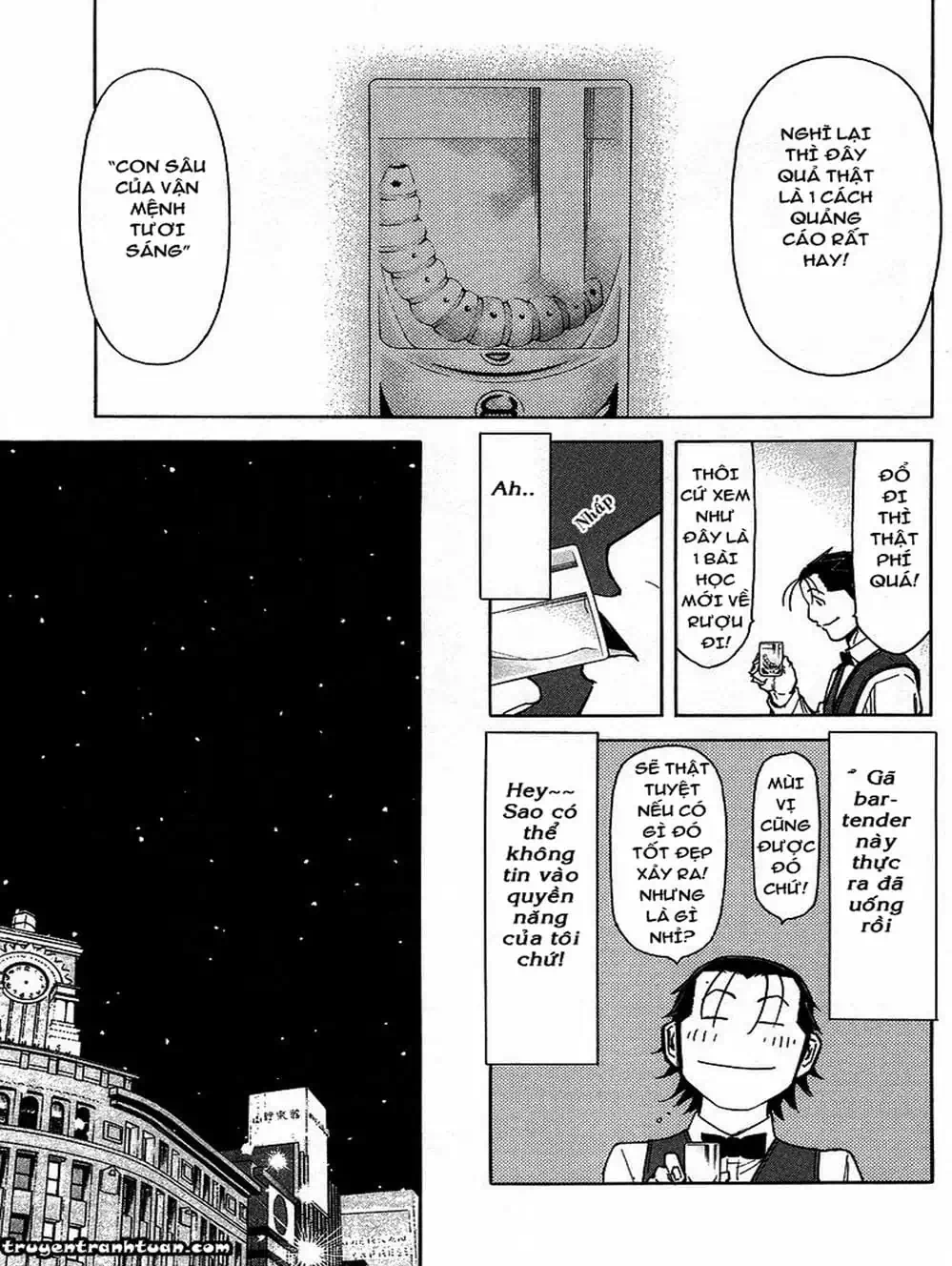 Truyện Tranh Bartender - Người Pha Chế Rượu trang 3
